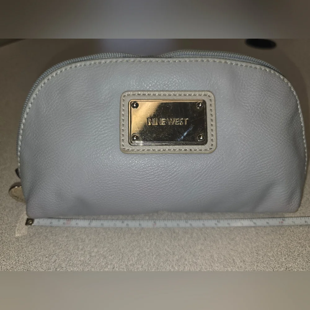 Nine West Gray Cosmetic Bag